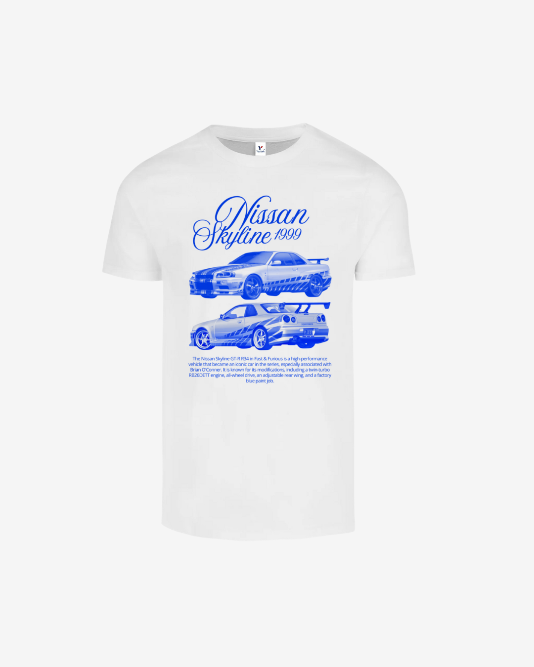CAMISETA DE NISSAN SKYLINE